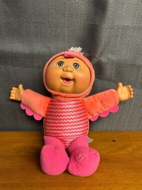 Cabbage Patch Kids Cutie ROSALIE FLAMINGO Doll 10" Exotic Friends Soft Body 2020